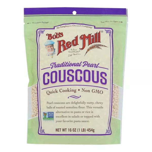 BOB`S RED MILL Couscous, Pearl, Natural 16 OZ