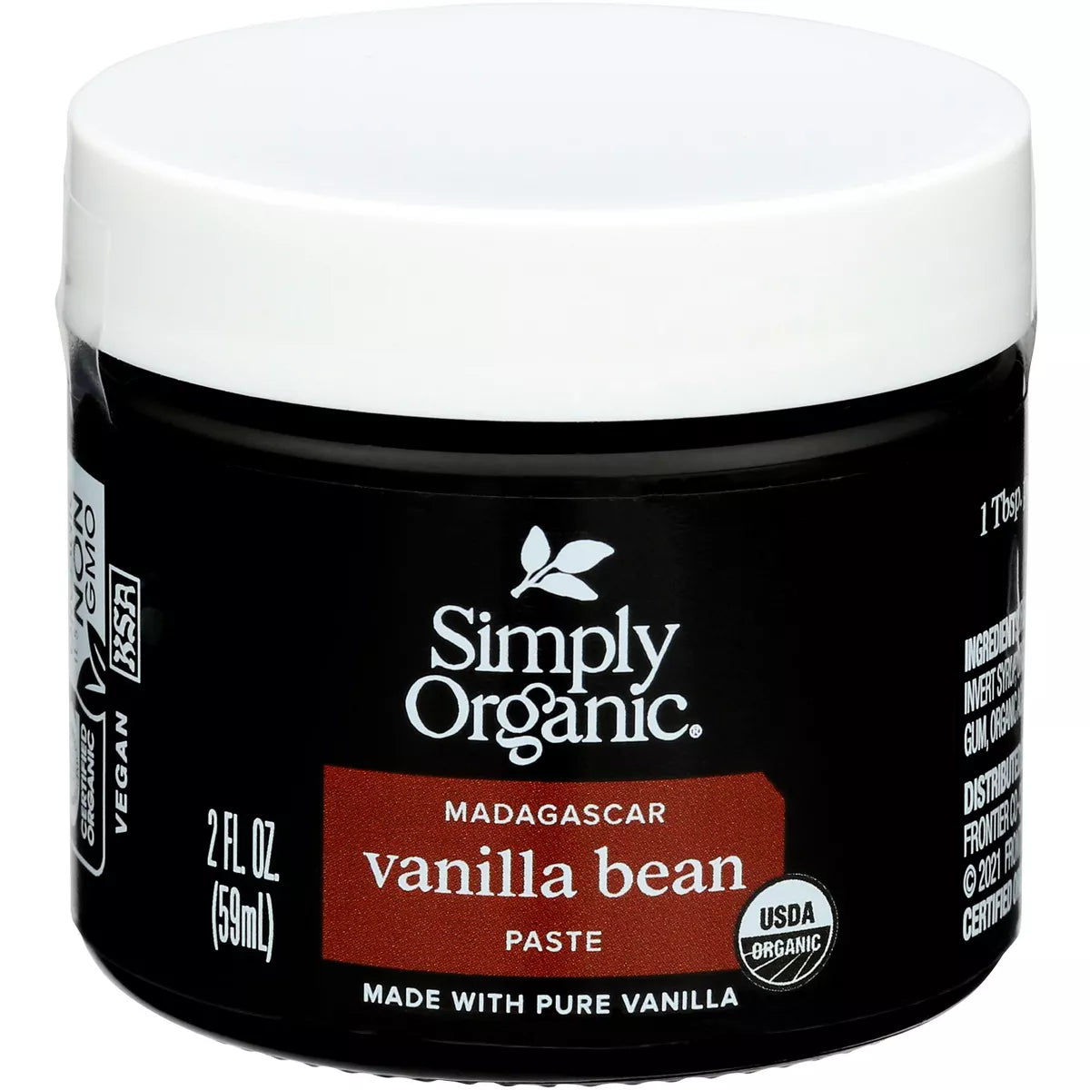 SIMPLY ORGANIC Vanilla Bean Paste 2 OZ