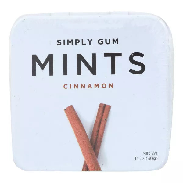 SIMPLY GUM Cinnamon Mints 30 CT