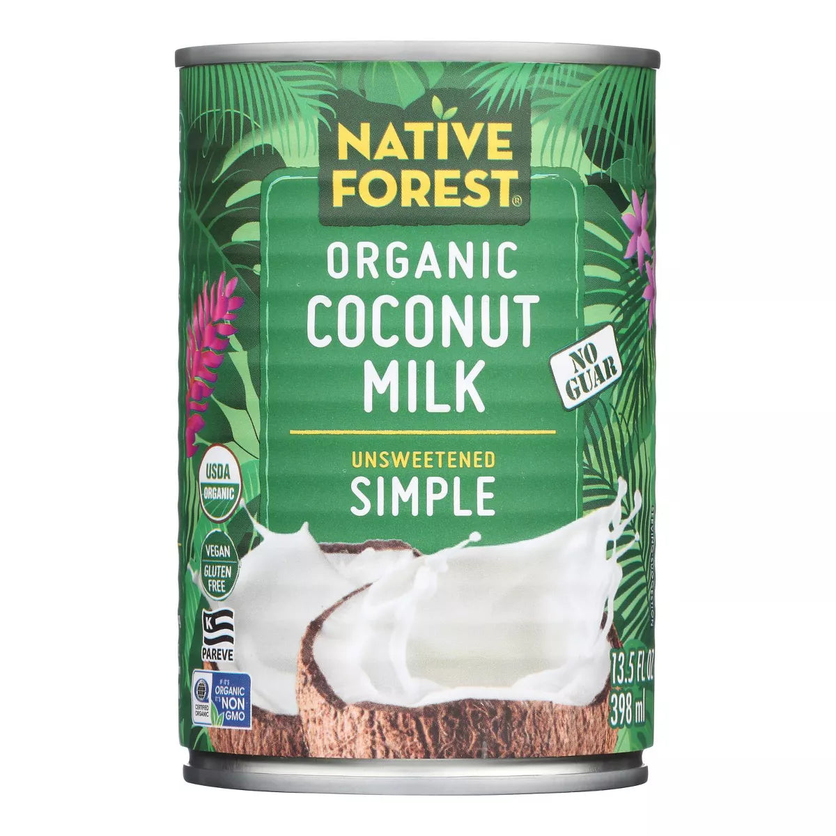 NATIVE FOREST Coconut Milk, Unsweetened 13.5 OZ