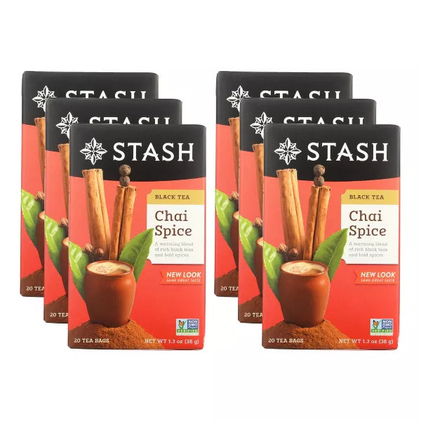 STASH TEA Té Chai Spice 20 BOLSITAS