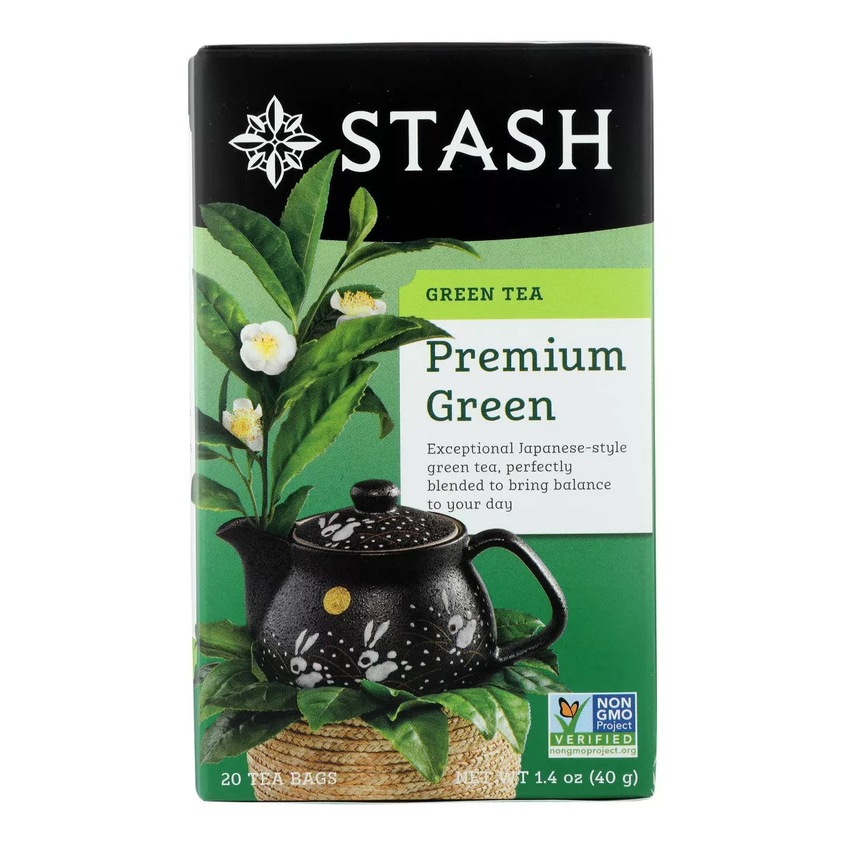STASH TEA Premium Green Tea 20 BAG