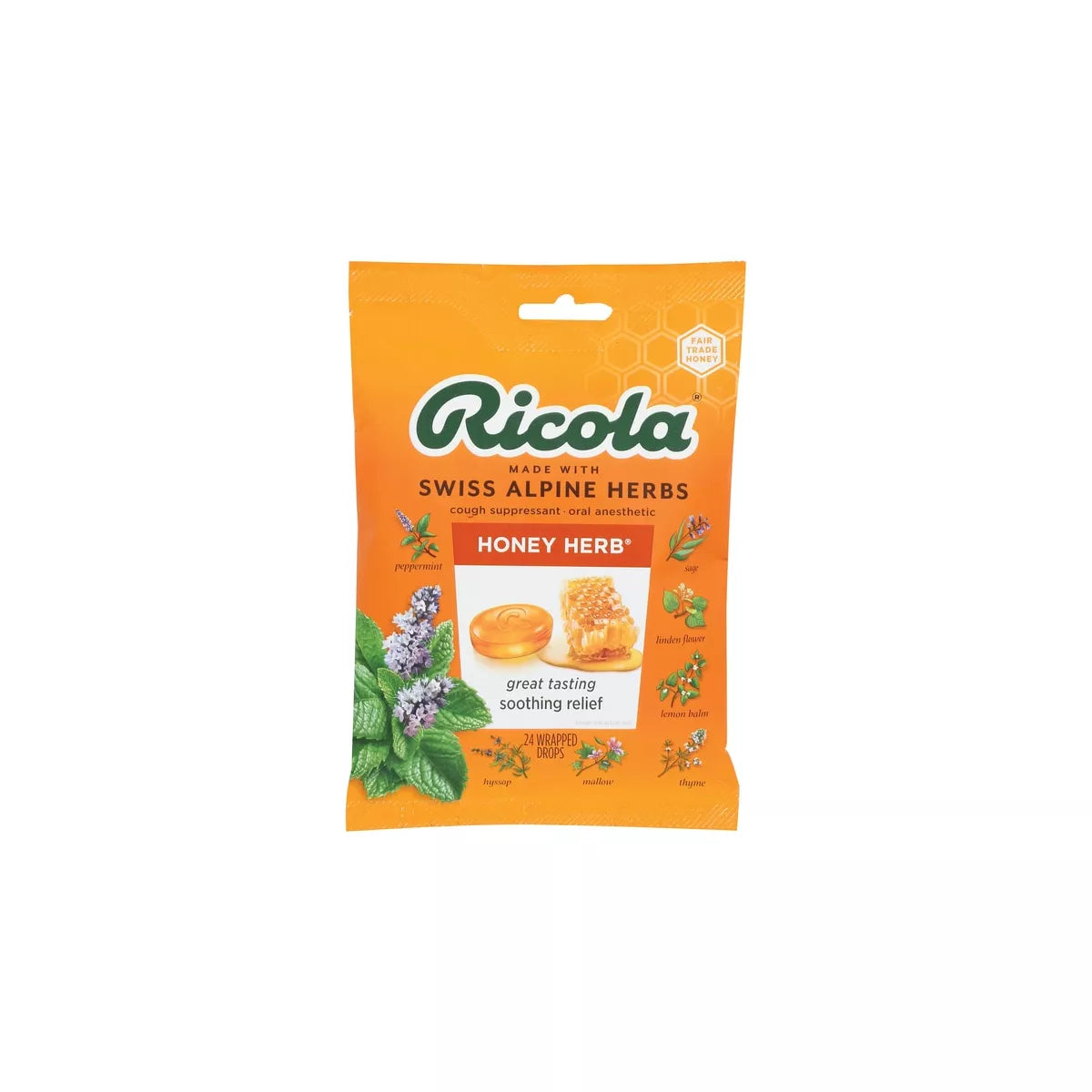 Ricola - Honey Herb Throat Drops 24.00 ct