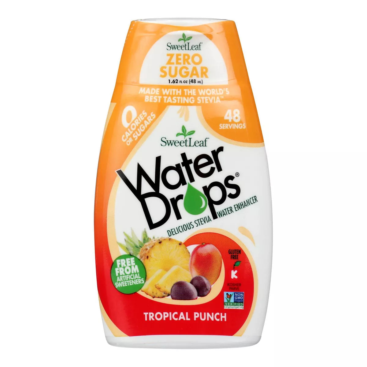 SWEET LEAF Water Drops, Tropical Punch 1.62 OZ