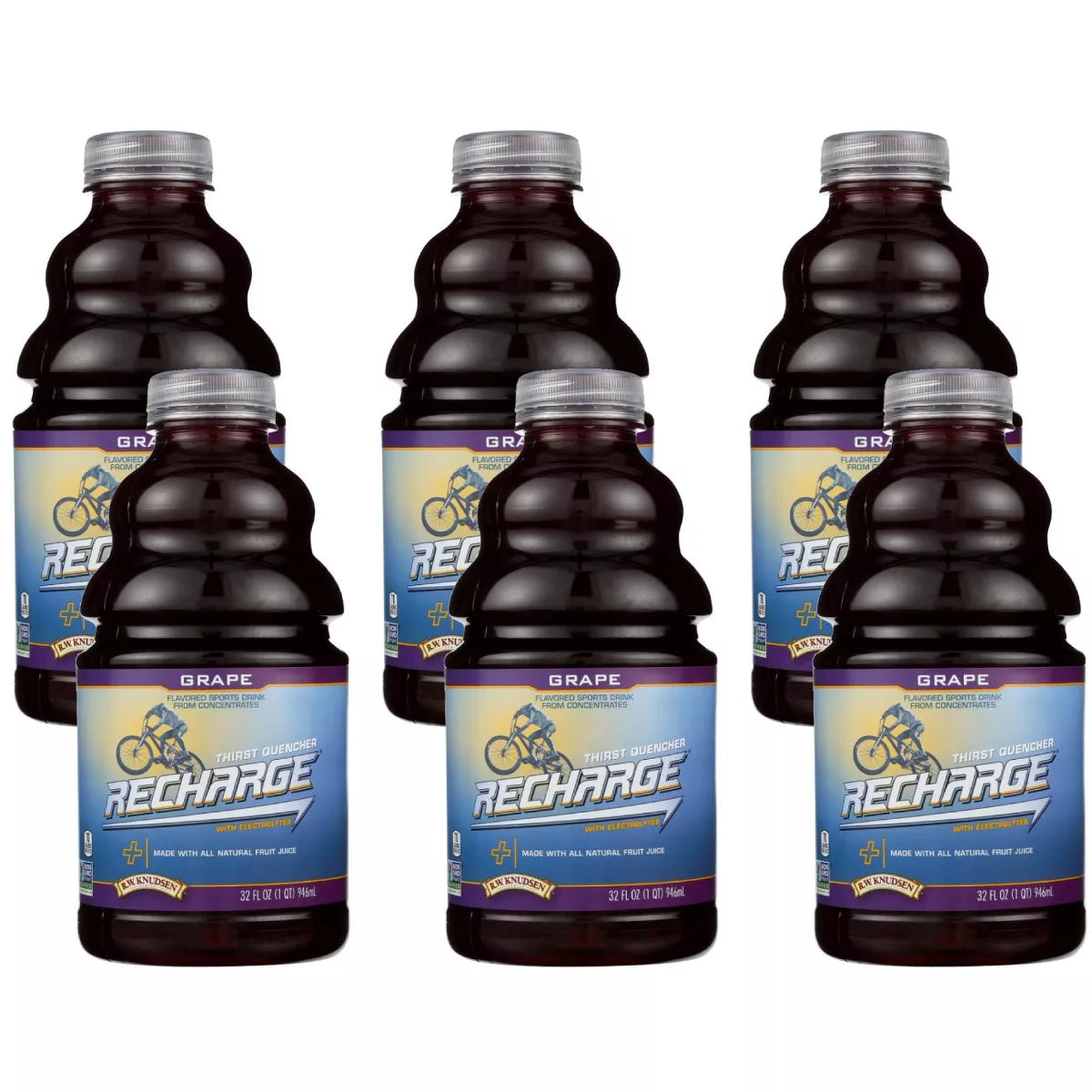 R.W. KNUDSEN FAMILY Recharge, Grape 32 OZ