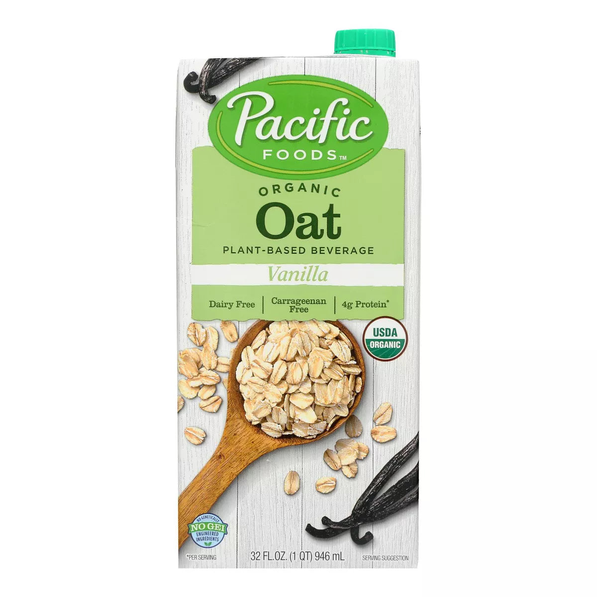PACIFIC FOODS Naturally Oat, Vanilla 32 OZ