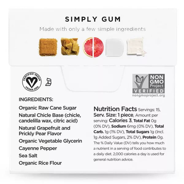 SIMPLY GUM Cleanse Gum 15 CT
