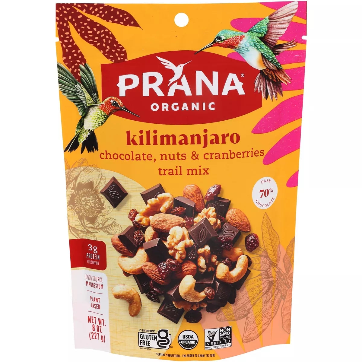 PRANA ORGANICS Kilimanjaro, Deluxe Choc Mix 8 OZ