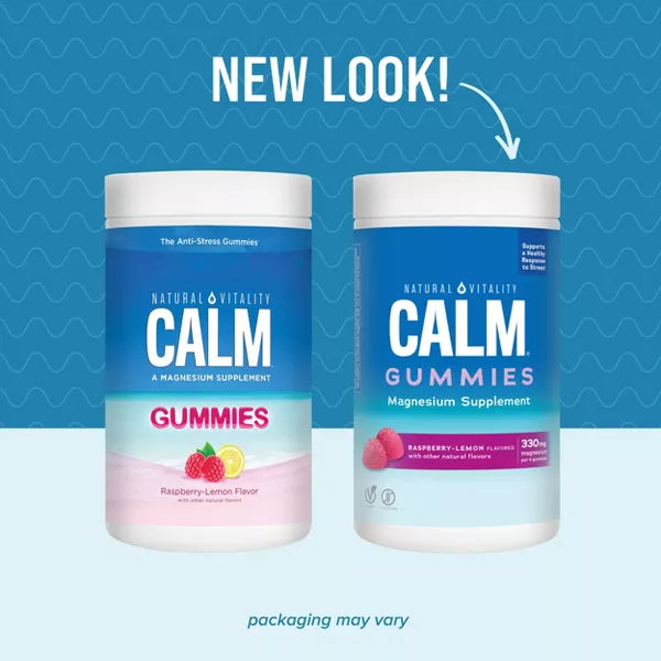 CALM GUMMIES RASPBERRY LEMON 60CT