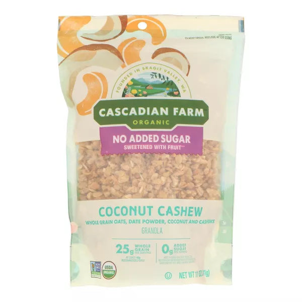 CASCADIAN FARM Coconut Cashew Granola 11 OZ