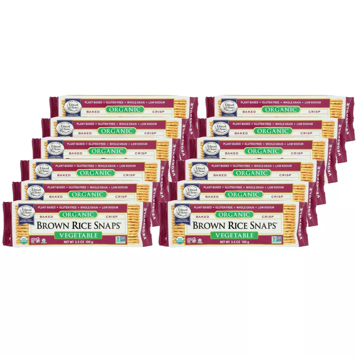 EDWARD & SONS Vegetable 3.5 OZ