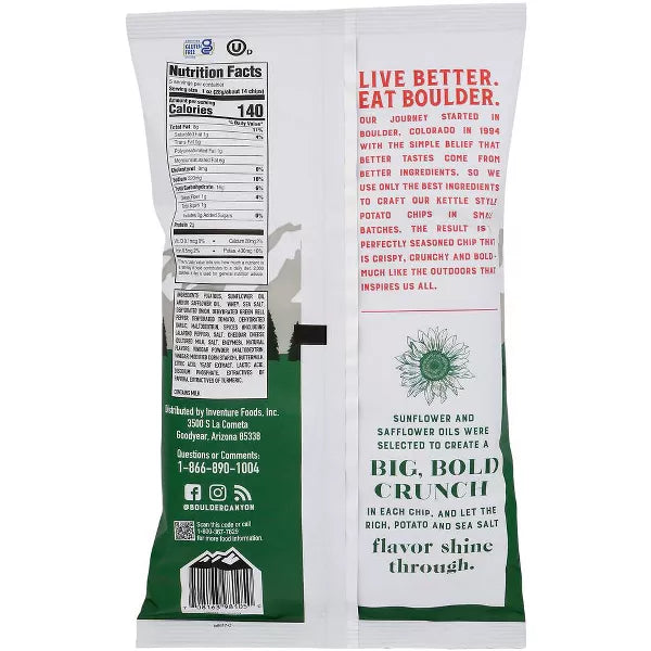 BOULDER CANYON Jalapeno Cheddar 5 OZ