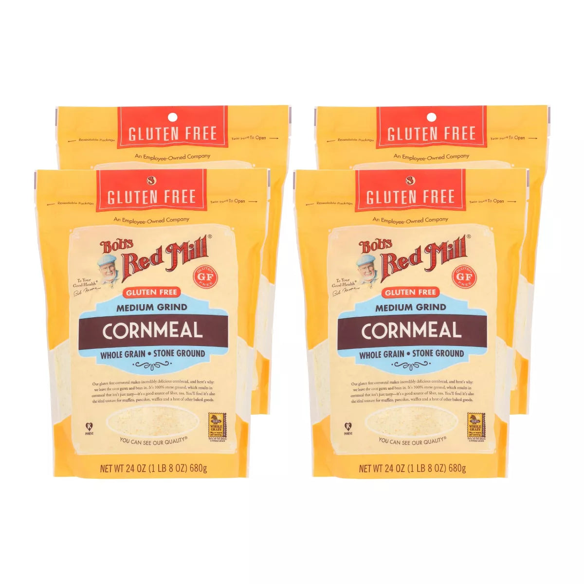 BOB`S RED MILL Corn Meal, GF 24 OZ