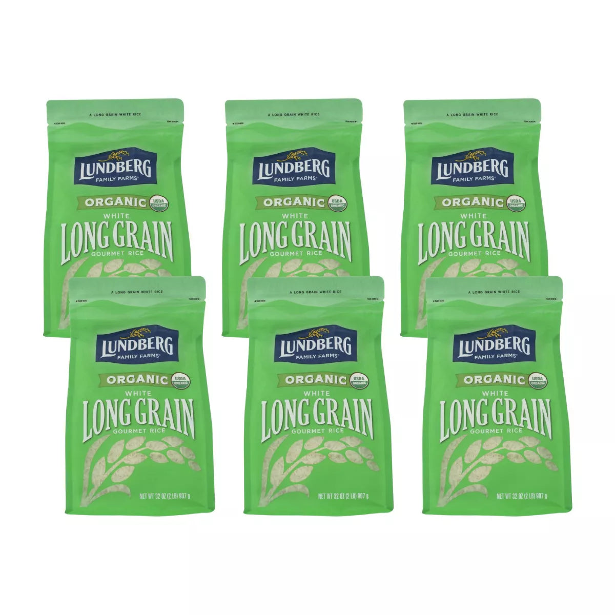 LUNDBERG FAMILY FARMS Rice, Long Grain, White 2 LB