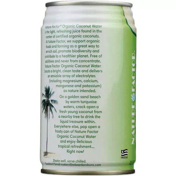 NATURE FACTOR Young Coconut Water 12/10.1 OZ