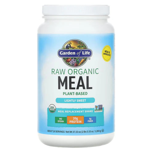 Garden of Life Raw Organic Meal Lightly Sweet 1064g POWDER
