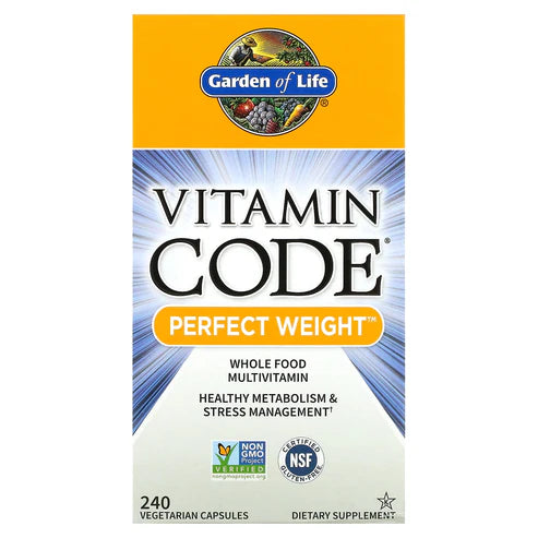 Garden of Life Vitamin Code Perfect Weight 240ct CAPSULES