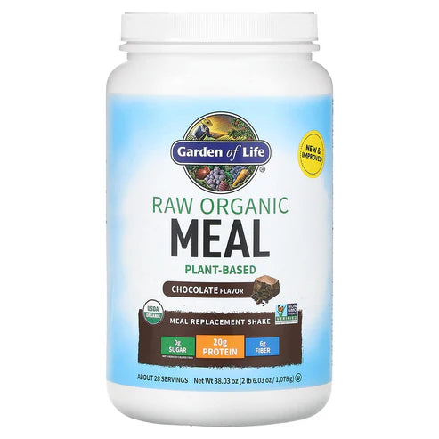 Garden of Life Raw Organic Meal Chocolate 1078g POWDER