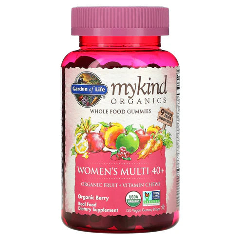 Garden of Life GOL Organics Womens 40 Multi Berry 120ct GUMMY