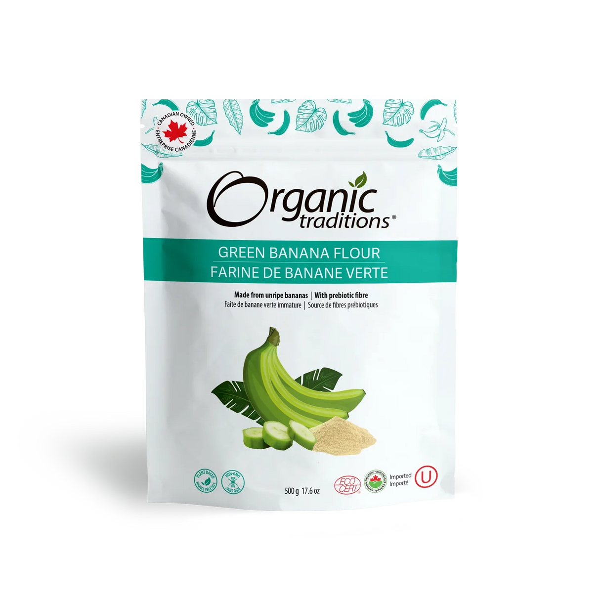 ORGANIC TRADITIONS FLOUR GREEN BANANA 17.6OZ