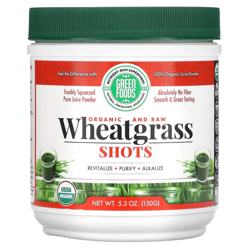 GREEN FOODS CORPORATIONWHEATGRASSSHOT 30 SERVING 5.3OZ