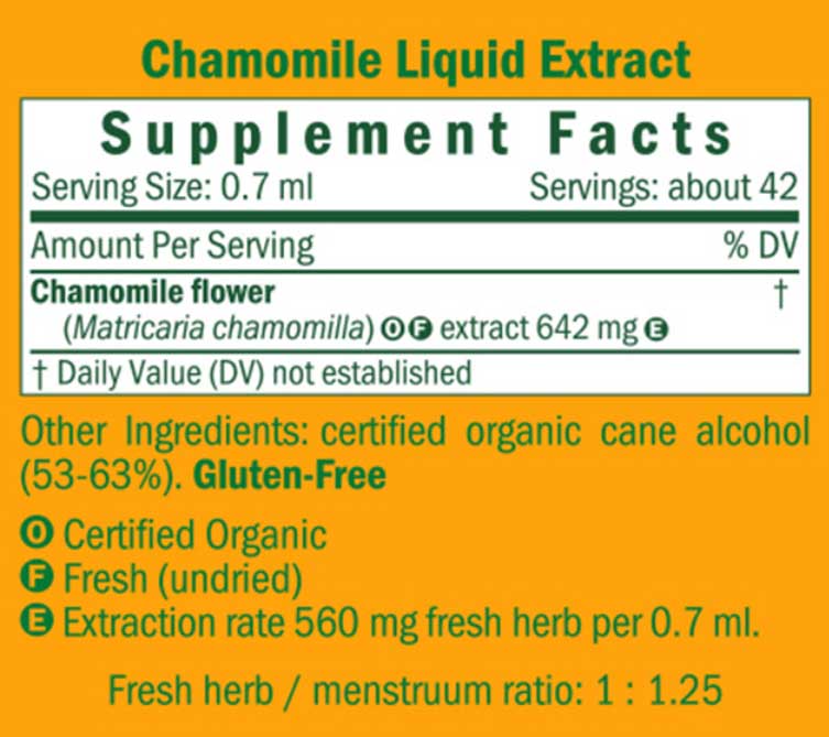 Herb Pharm CHAMOMILE EXTRACT 1 oz