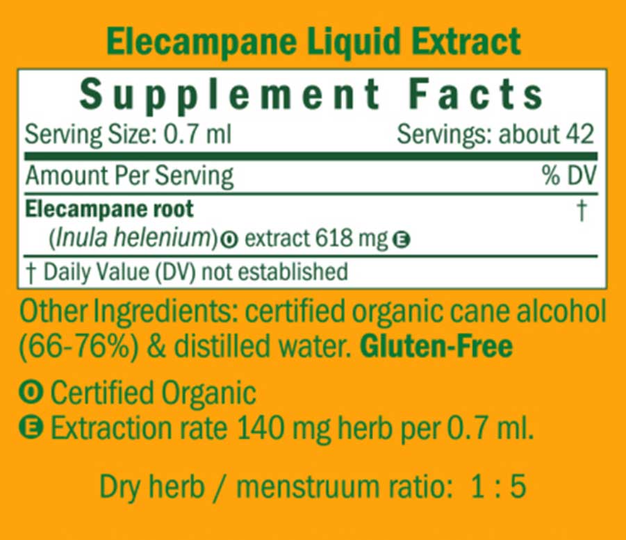 Herb Pharm ELECAMPANE EXTRACT 1 oz