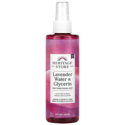 Heritage Store Lavender Water & Glycerin Mist 8floz