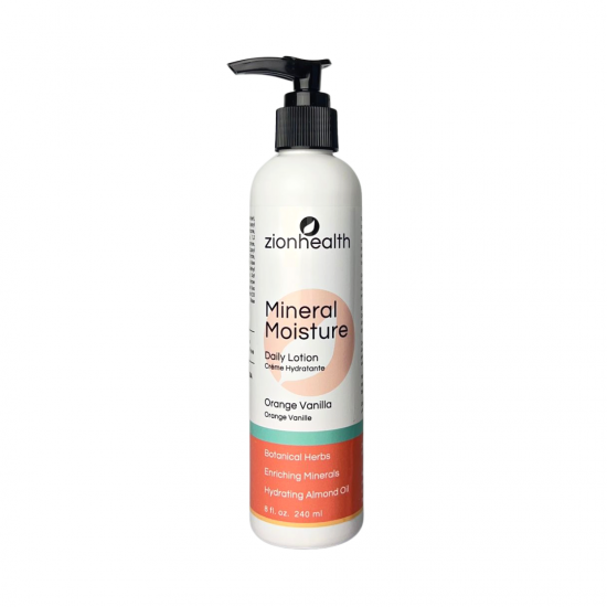 Zion Health Moisture Intense Daily Lotion - Orange Vanilla 8 oz