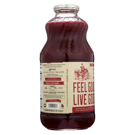 LAKEWOOD Beet Ginger Tumeric w/Lemon 32 OZ