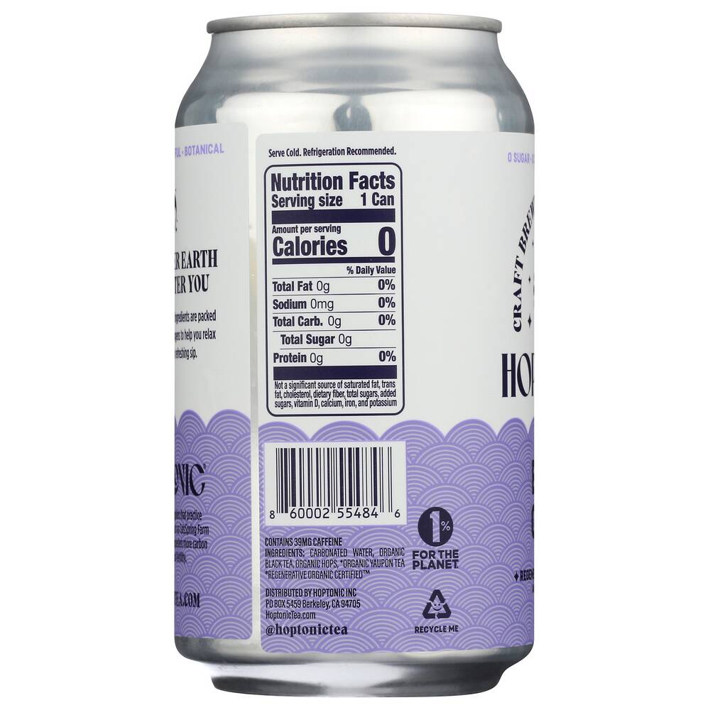 HOPTONIC TEA Earl Grey 12 OZ