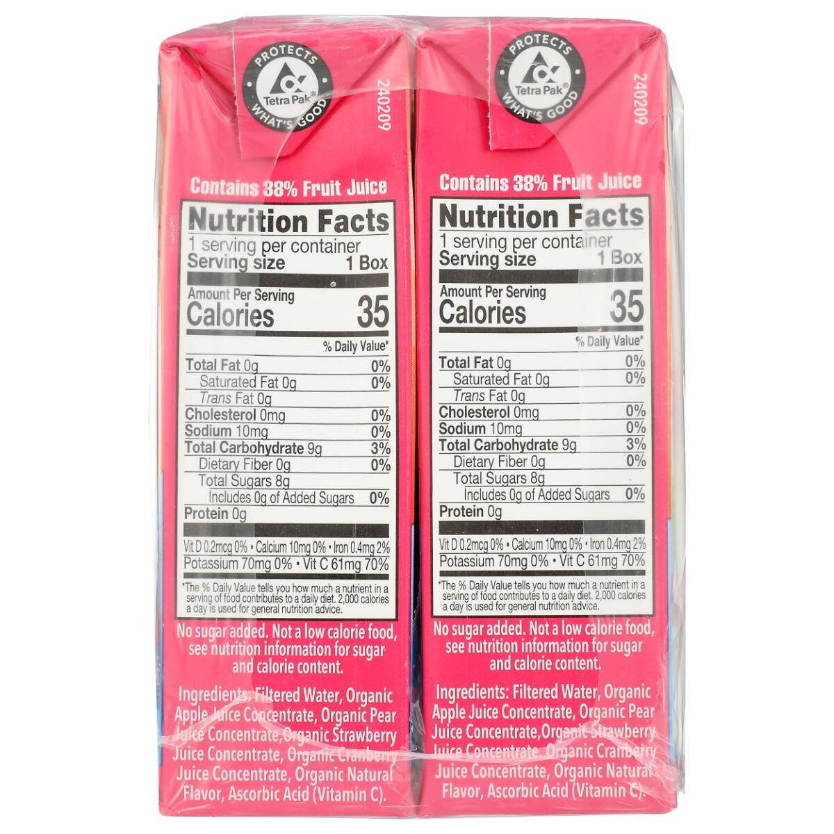 LAKEWOOD Fruit Punch Juice 6.75 OZ