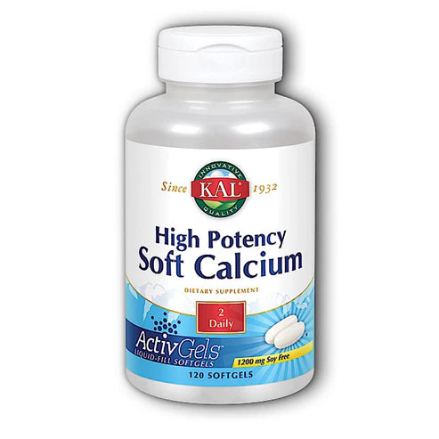 Kal Soft Calcium 120CT 1200MG Softgel