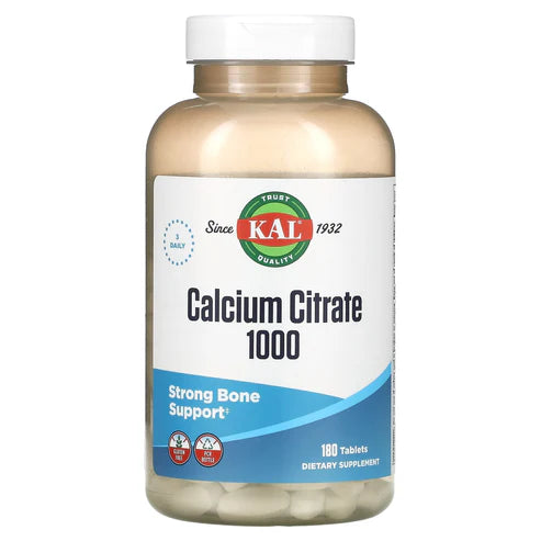Kal Calcium Citrate 1000 180CT Tablet