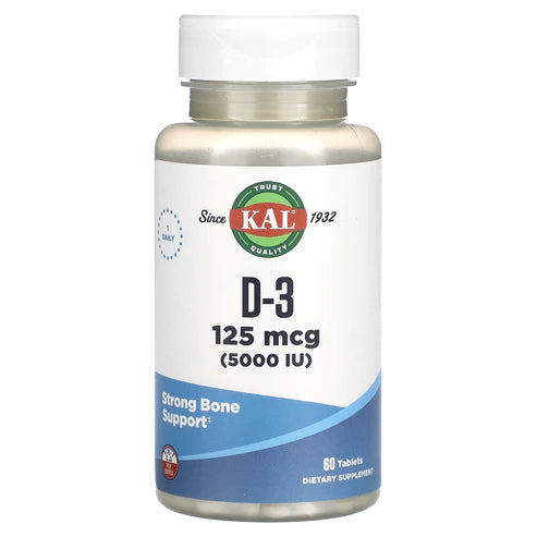 Kal D3 60CT 125MCG Tablet