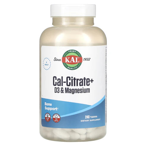 Kal Cal-Citrate+ D3 & Mag 240CT Tablet