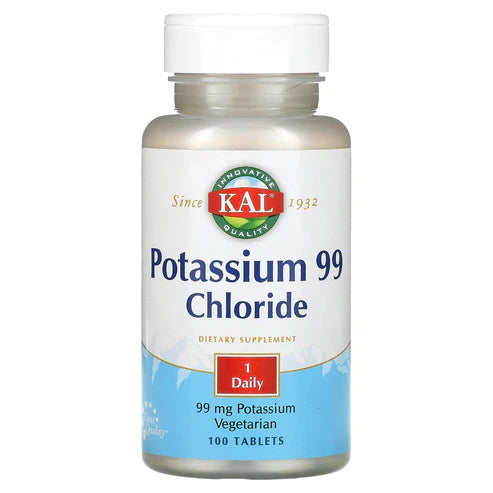 Kal Potassium 99 Chloride 100CT 99MG Tablet