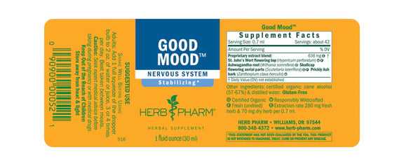 Herb Pharm GOOD MOOD 4 oz