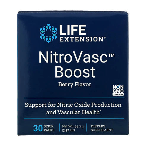 NitroVasc Boost Berry Flavor 30 stick packs