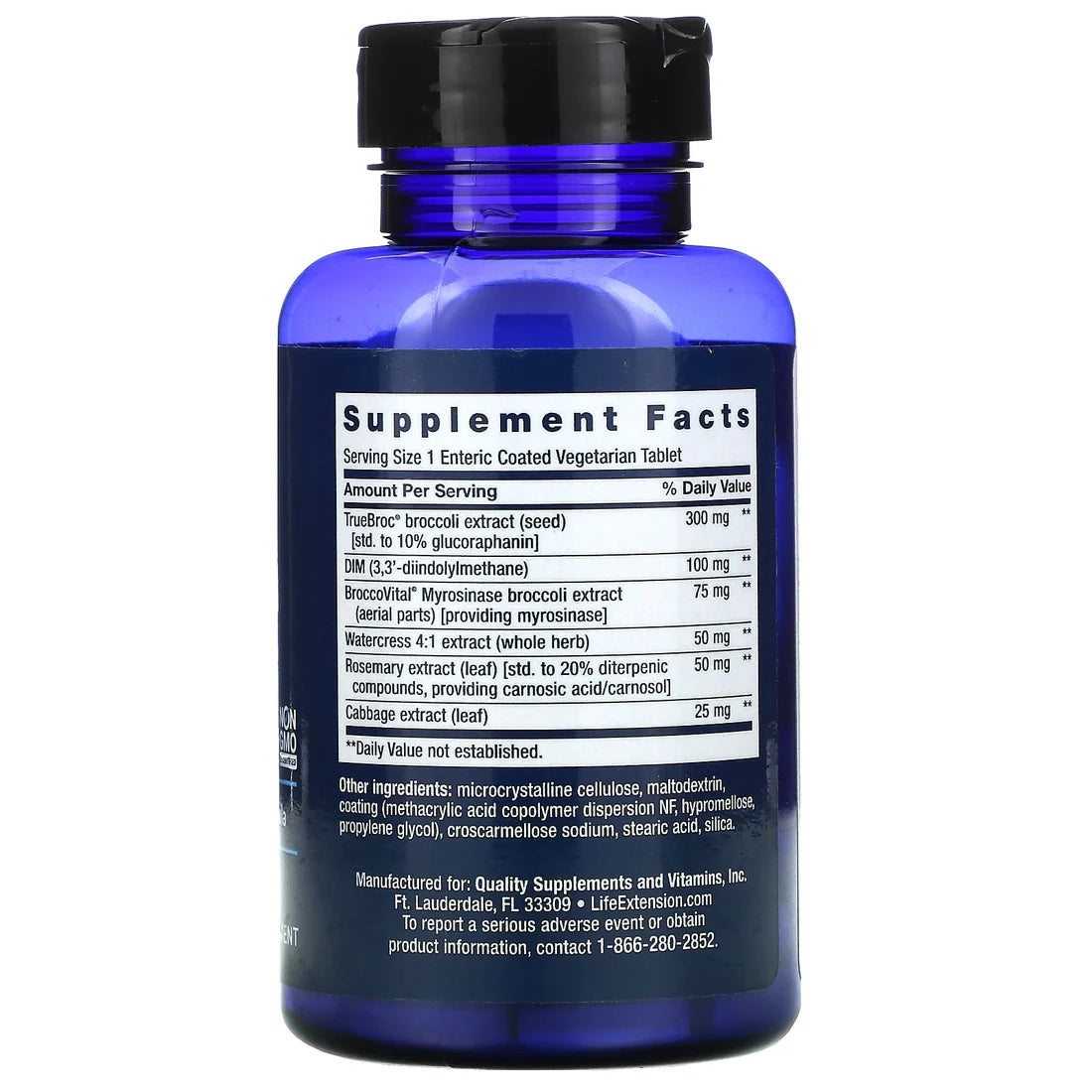 Life Extension Optimized Broccoli & Cruciferous Blend