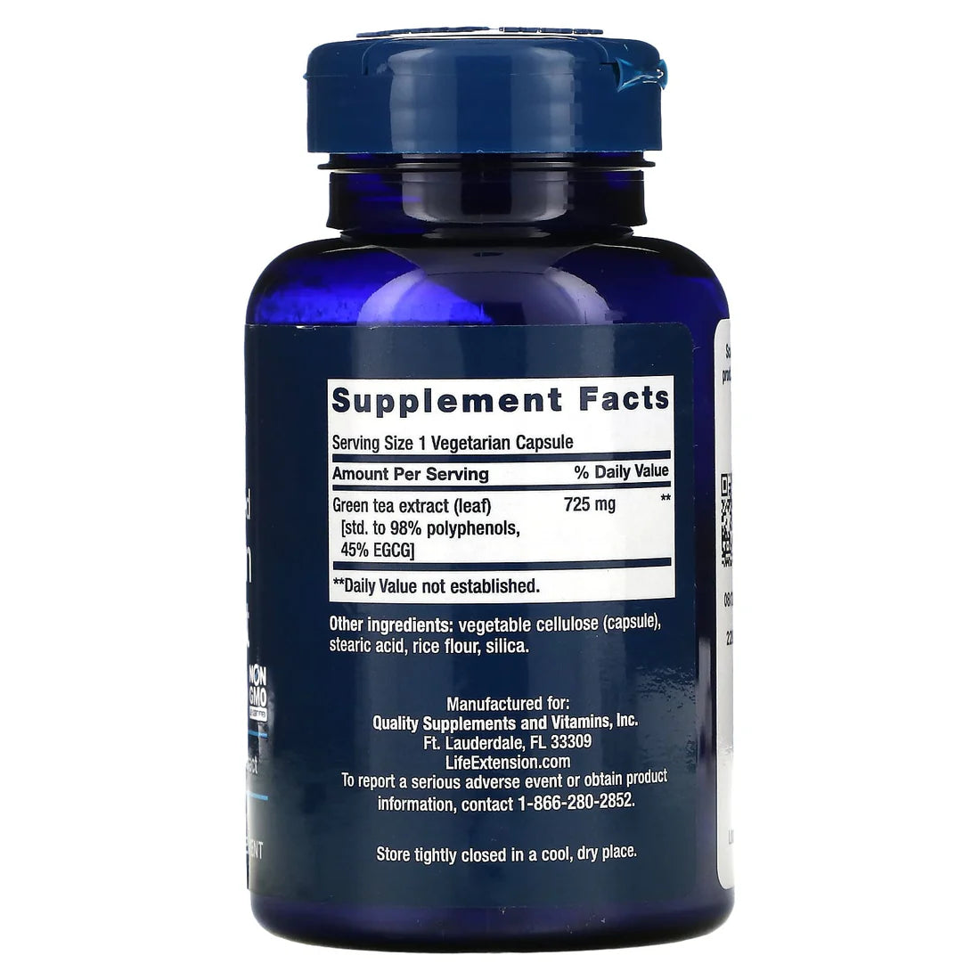 Life ExtensionLightly Caffeinated Tea Extract