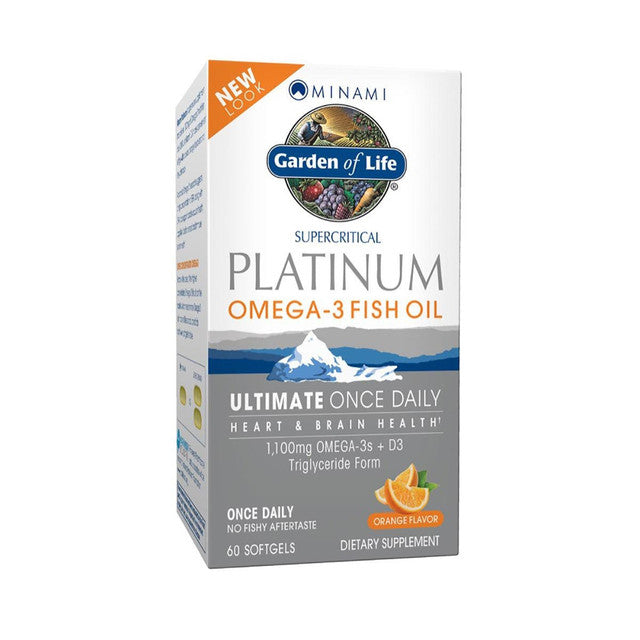 Garden of Life Minami Platinum Orange 60ct SOFTGELS