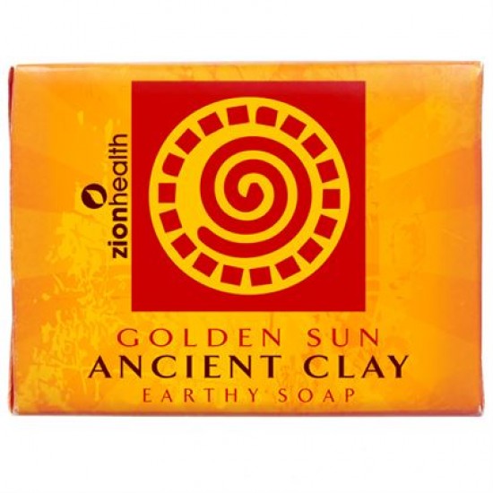 Zion Health Clay Soap Golden Sun 6 oz