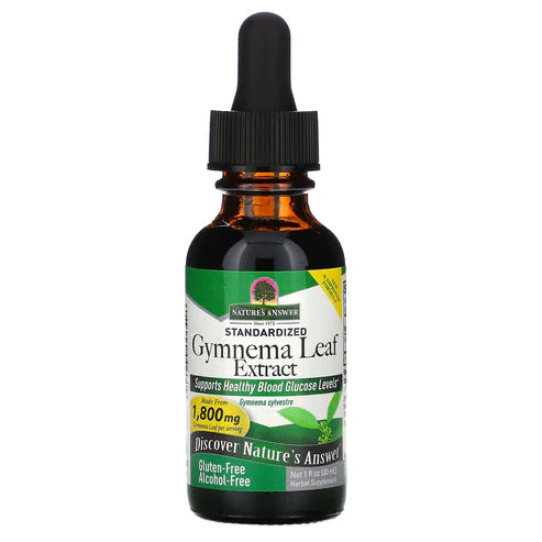 NATURE'S ANSWER GYMNEMA LEAF EXT ALC-FREE 1OZ