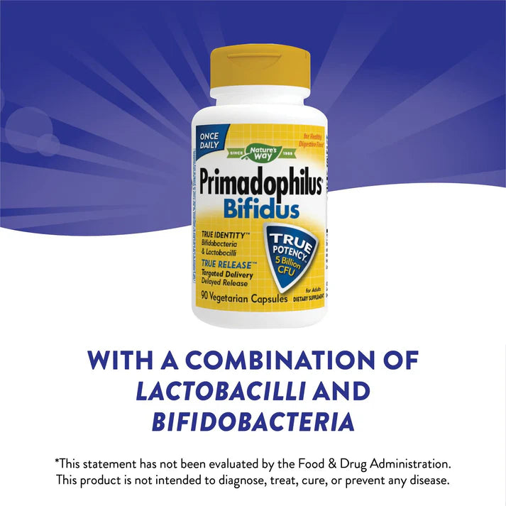 Nature's Way Primadophilus® Bifidus (Refrig) 90 Veg Cp