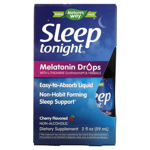 Nature's Way Sleep tonight™ Melatonin Drops, Cherry Flavor 2 Fl Oz