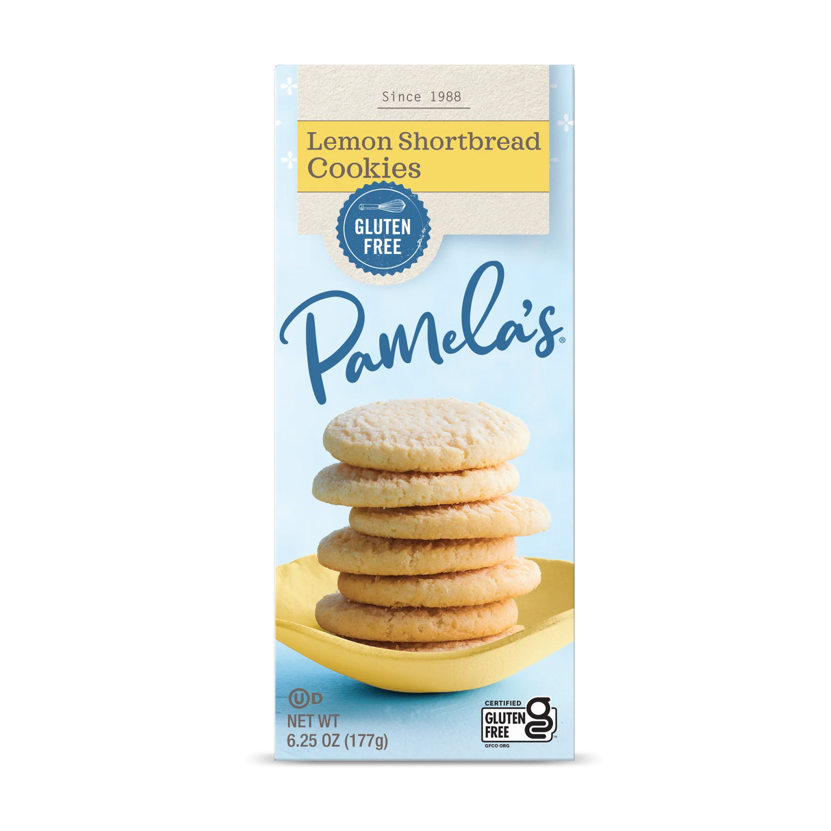 PAMELA`S Lemon Shortbread 6.25 OZ