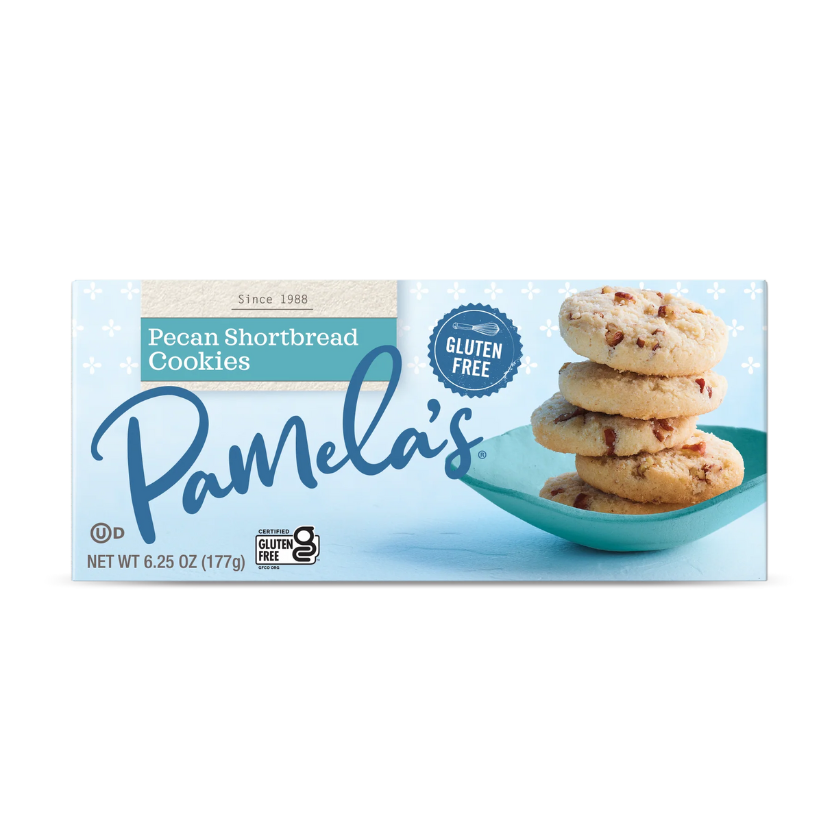 PAMELA`S Pecan Shortbread 6.25 OZ