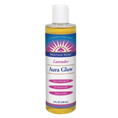 Heritage Store Aura Glow Body Oil 8floz