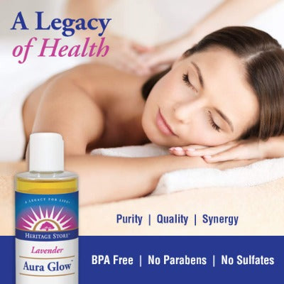 Heritage Store Aura Glow Body Oil 8floz